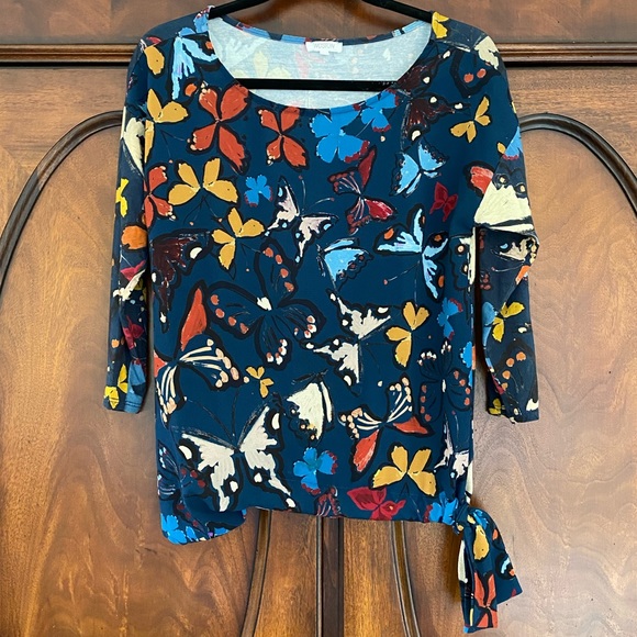 Anthropologie Weston Wear Butterfly Top Size XS - Picture 2 of 5